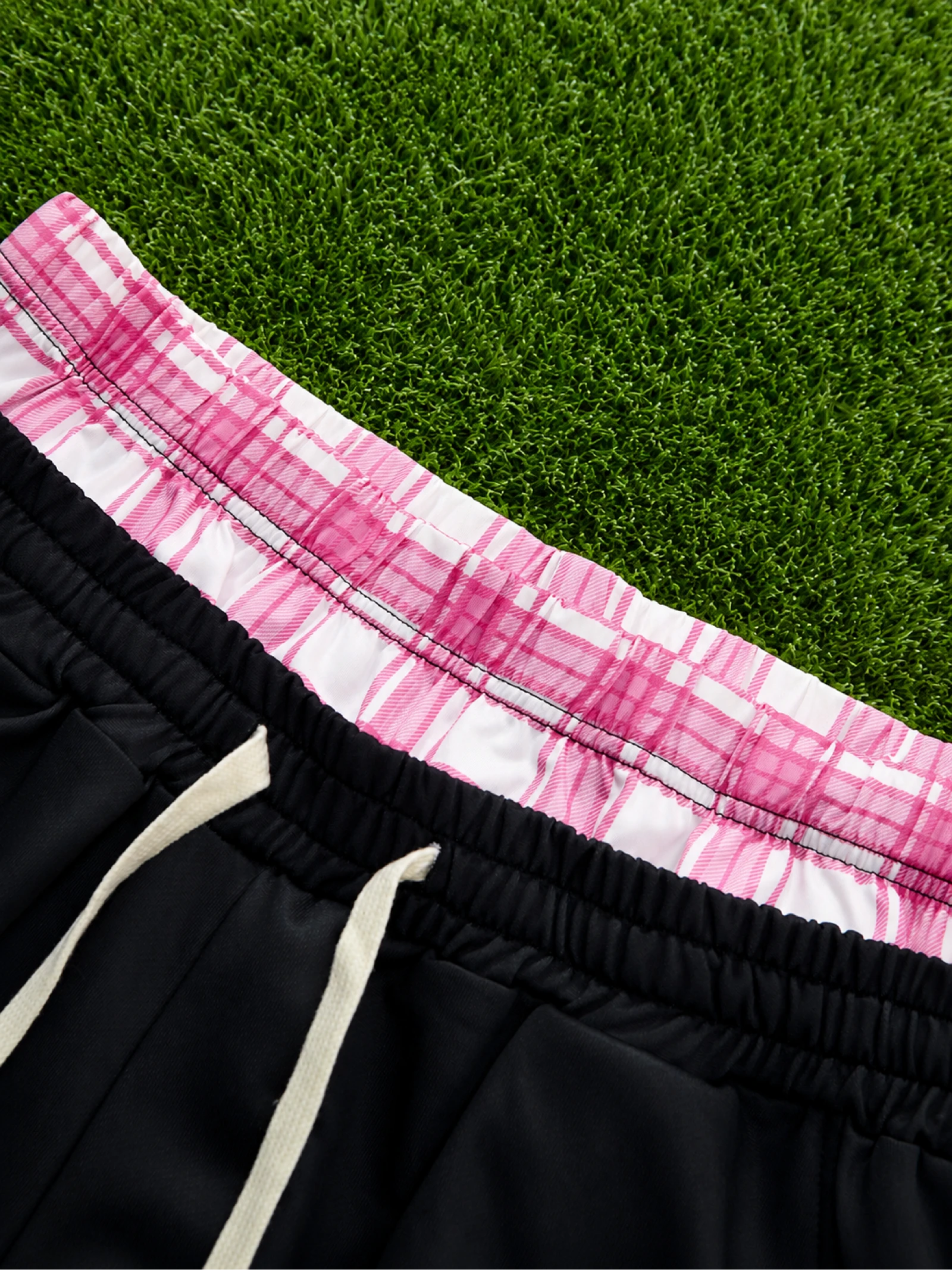 Black And Pink Baggy Jogger Pants Y2K New Never Worn Size S – photo 3